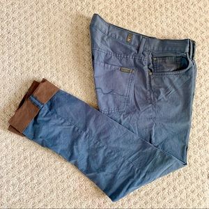 “The Straight” cuffed chino trousers 7 for all man